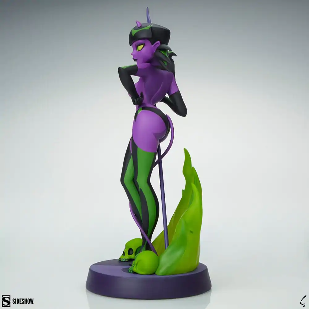 Original Artist Series Statue Devil Girl (Purple and Green Variant) 30 cm Produktfoto