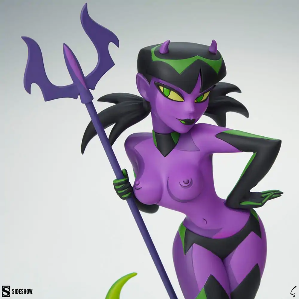 Original Artist Series Statue Devil Girl (Purple and Green Variant) 30 cm Produktfoto