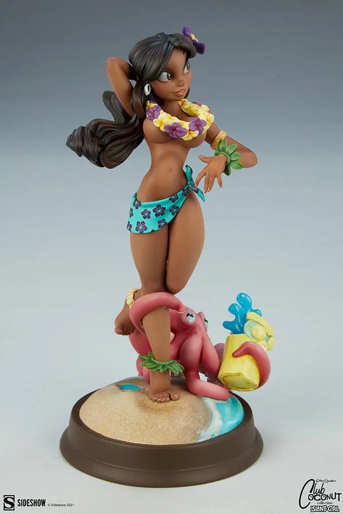Original Artist Series Statue Island Girl by Chris Sanders 30 cm Produktfoto