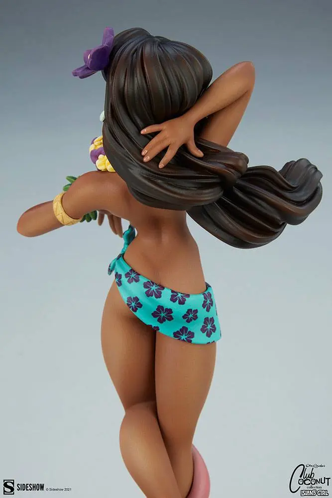 Original Artist Series Statue Island Girl by Chris Sanders 30 cm Produktfoto