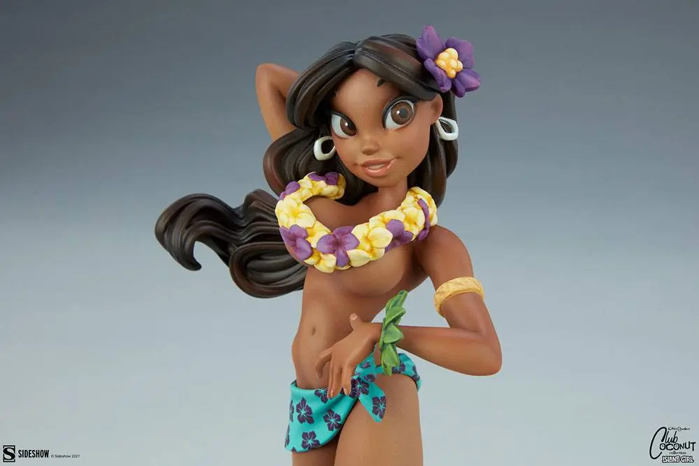 Original Artist Series Statue Island Girl by Chris Sanders 30 cm Produktfoto