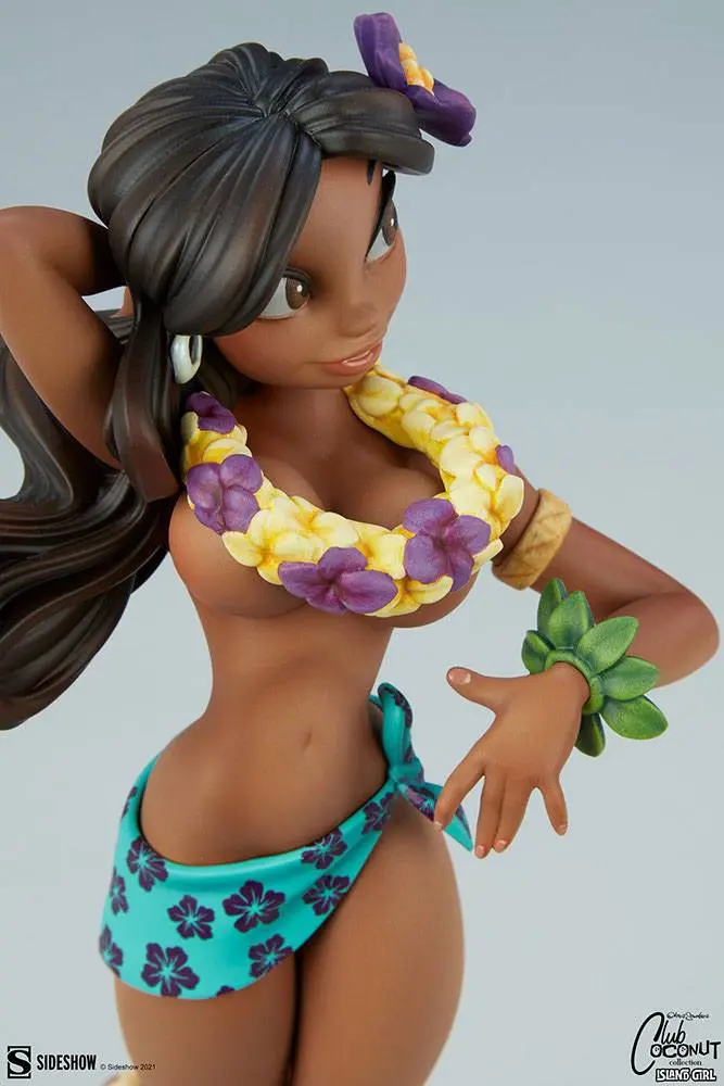 Original Artist Series Statue Island Girl by Chris Sanders 30 cm Produktfoto
