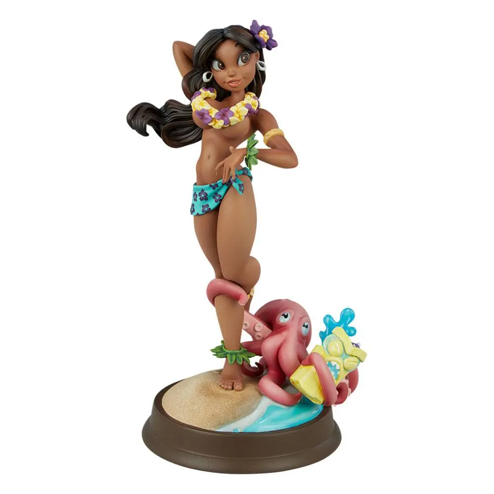 Original Artist Series Statue Island Girl by Chris Sanders 30 cm Produktfoto