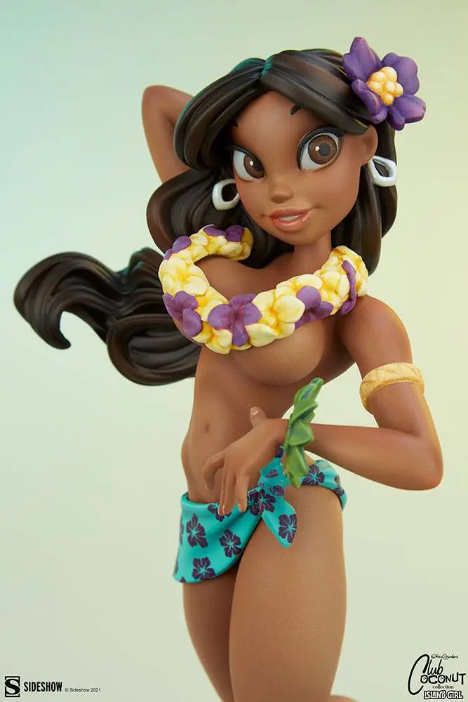 Original Artist Series Statue Island Girl by Chris Sanders 30 cm Produktfoto