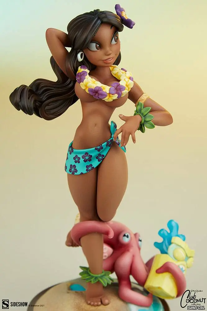 Original Artist Series Statue Island Girl by Chris Sanders 30 cm Produktfoto