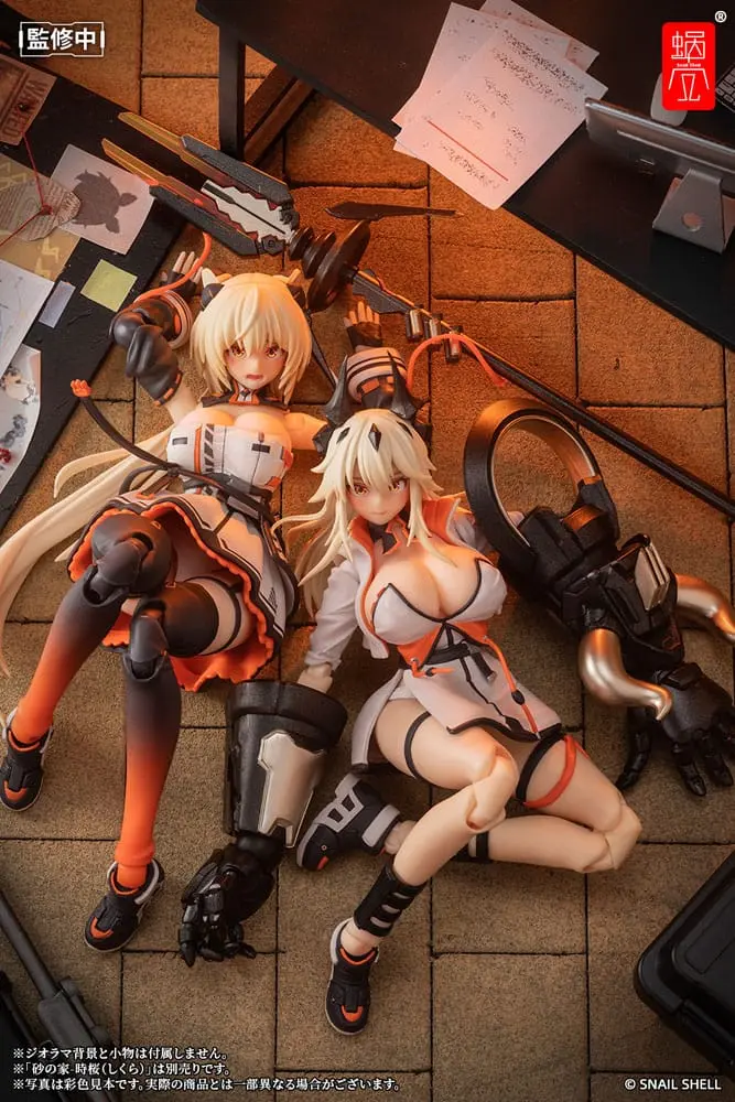 Original Character Actionfigur Kit 1/12 House of Sand - Saori 16 cm Produktfoto