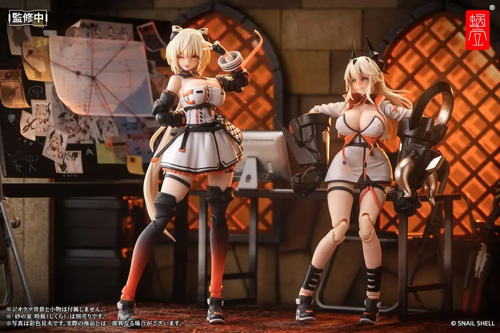 Original Character Actionfigur Kit 1/12 House of Sand - Saori 16 cm Produktfoto