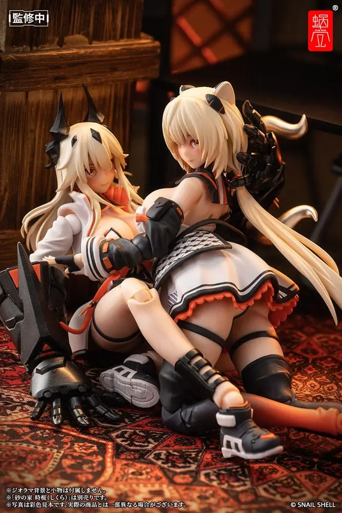 Original Character Actionfigur Kit 1/12 House of Sand - Saori 16 cm Produktfoto