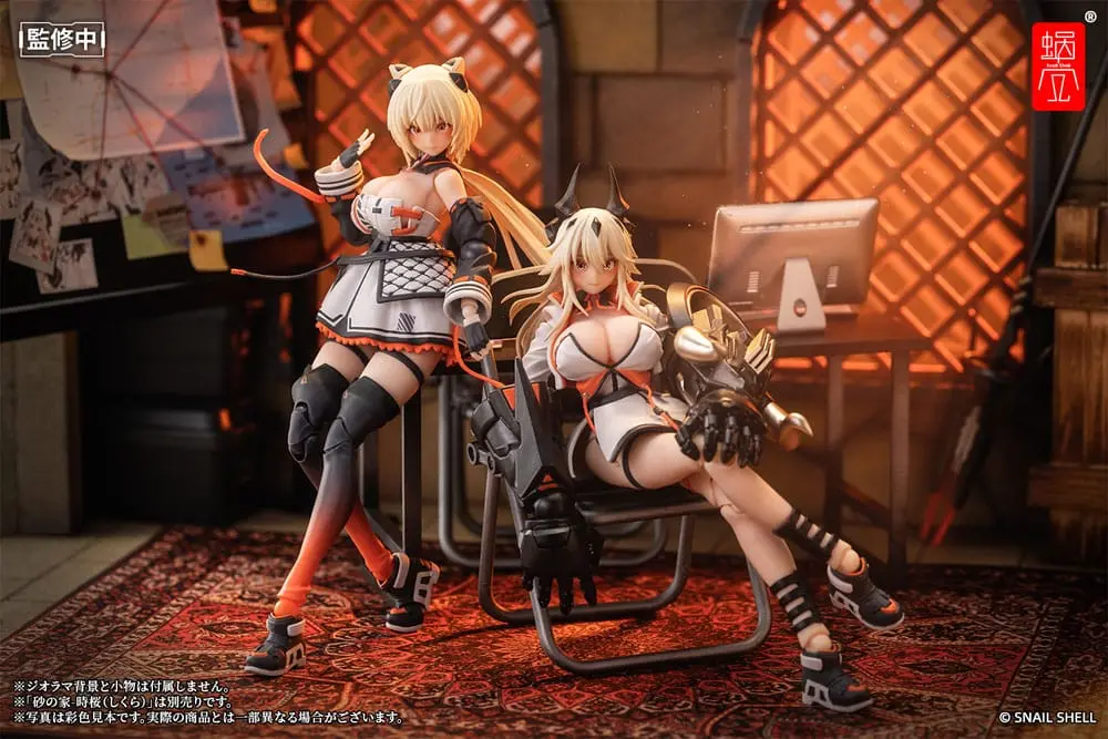 Original Character Actionfigur Kit 1/12 House of Sand - Saori 16 cm Produktfoto