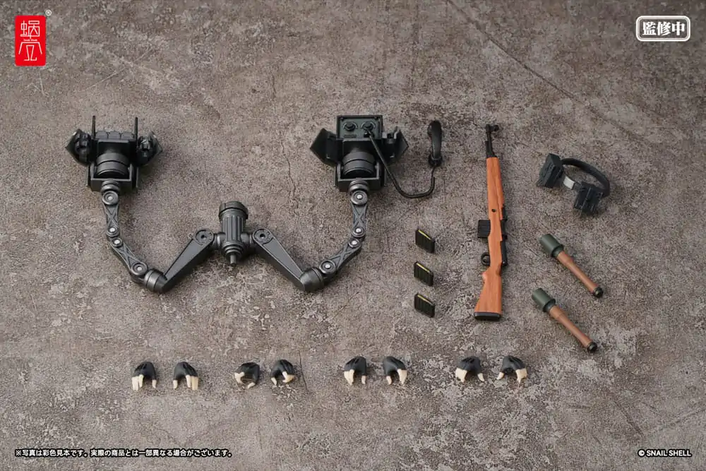 Original Character Action Figur Teile 1/12 Optionale Bewaffnung Teile Panzer Bunny Anneliese Produktfoto