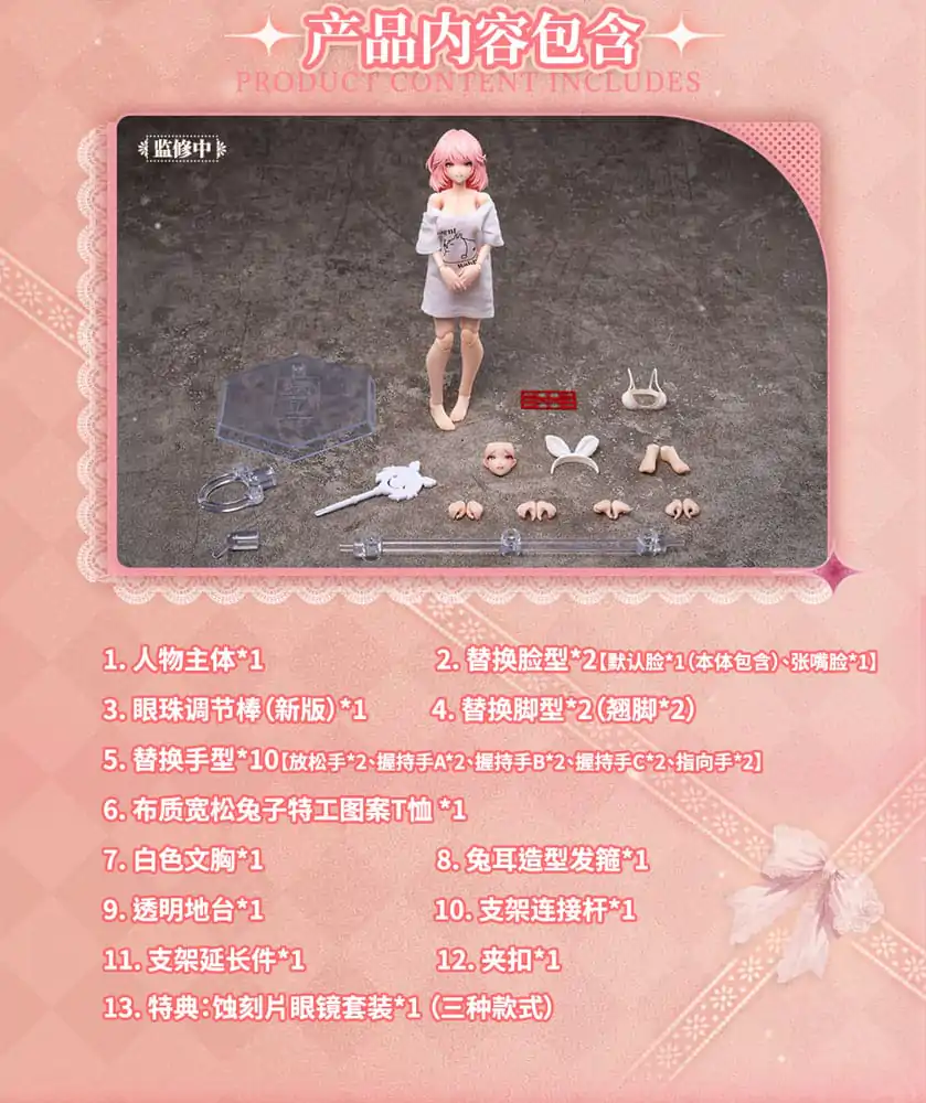 Original Charakter Action Figur Bausatz 1/12 RA-01L Aileen Loungewear Ver. 16 cm Produktfoto