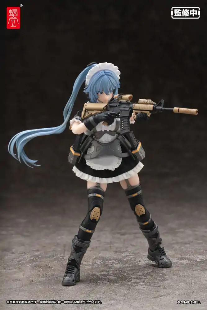 Original Character Actionfigur Kit 1/12 RA-02 Tactical Maid Kazune Tokiwa 16 cm Produktfoto