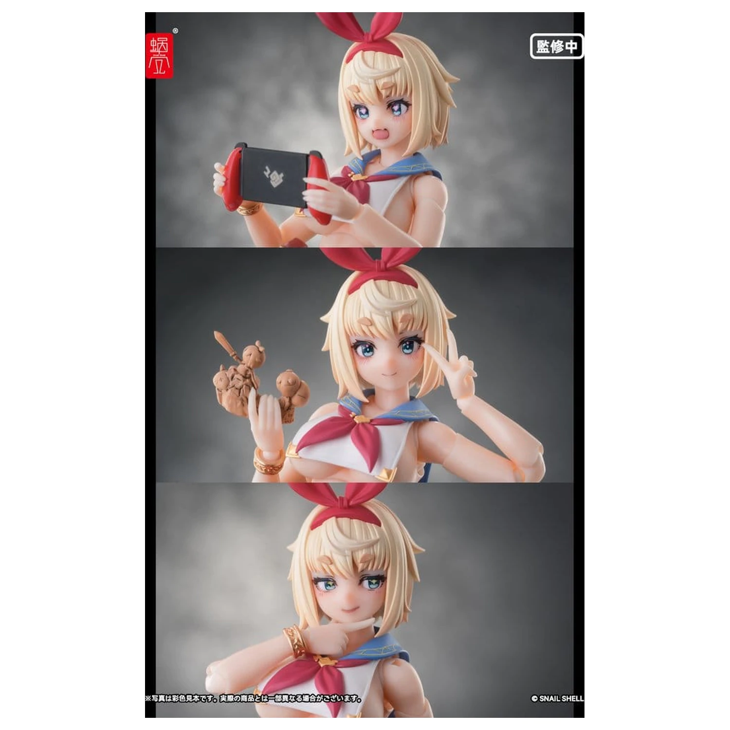Original Character Action Figur 1/12 RPGEX-06 Adventurer Snail 15 cm Produktfoto