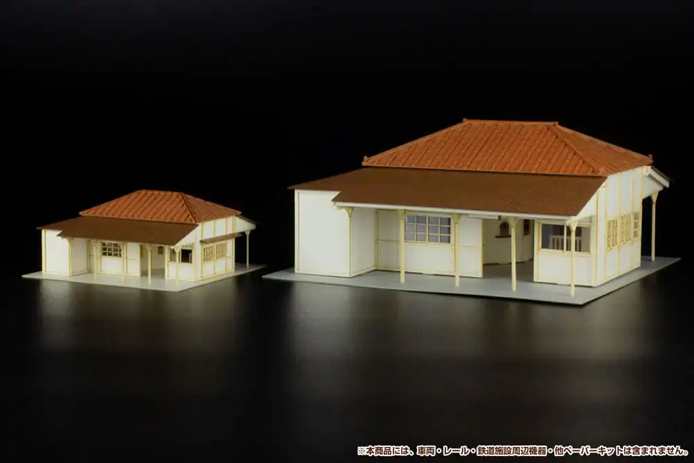 Original Character Anitecture Paper Model Kit 1/150 Station (Kominato Railway) 3 cm Produktfoto