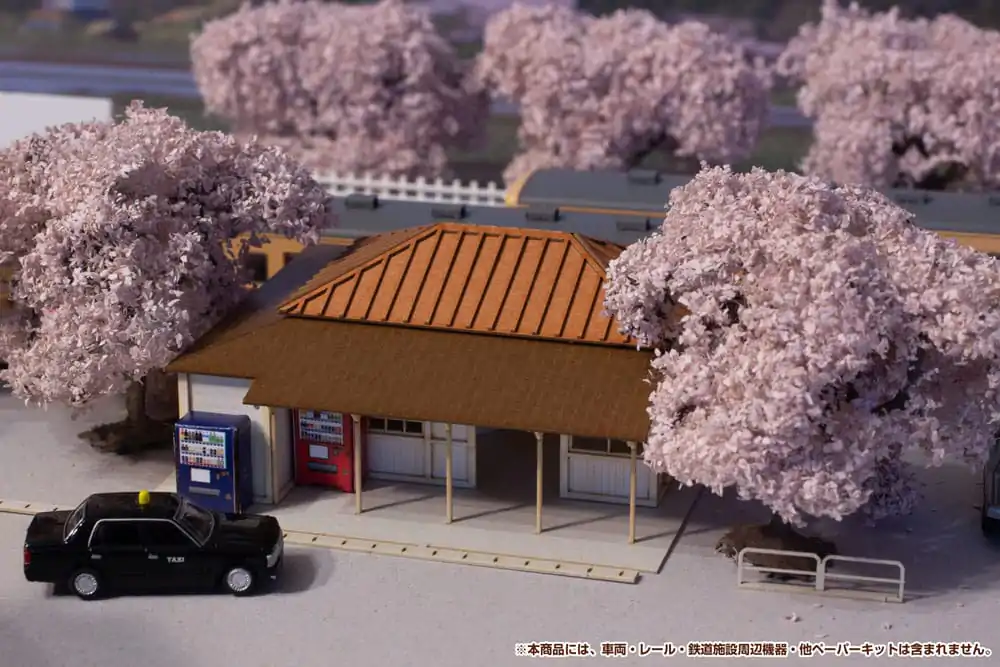 Original Character Anitecture Paper Model Kit 1/150 Station (Kominato Railway) 3 cm Produktfoto