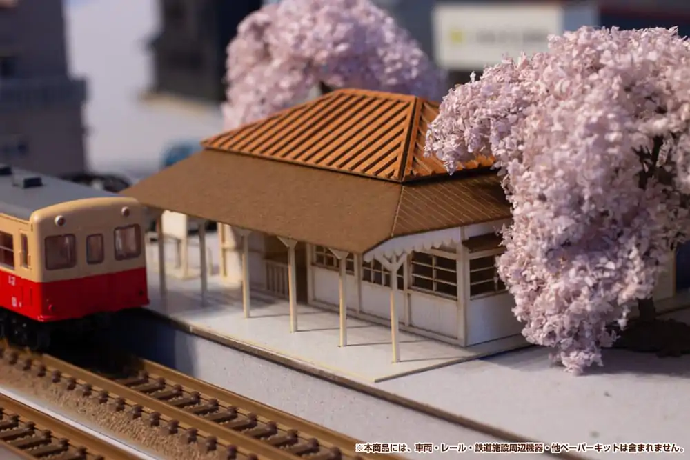 Original Character Anitecture Paper Model Kit 1/150 Station (Kominato Railway) 3 cm Produktfoto