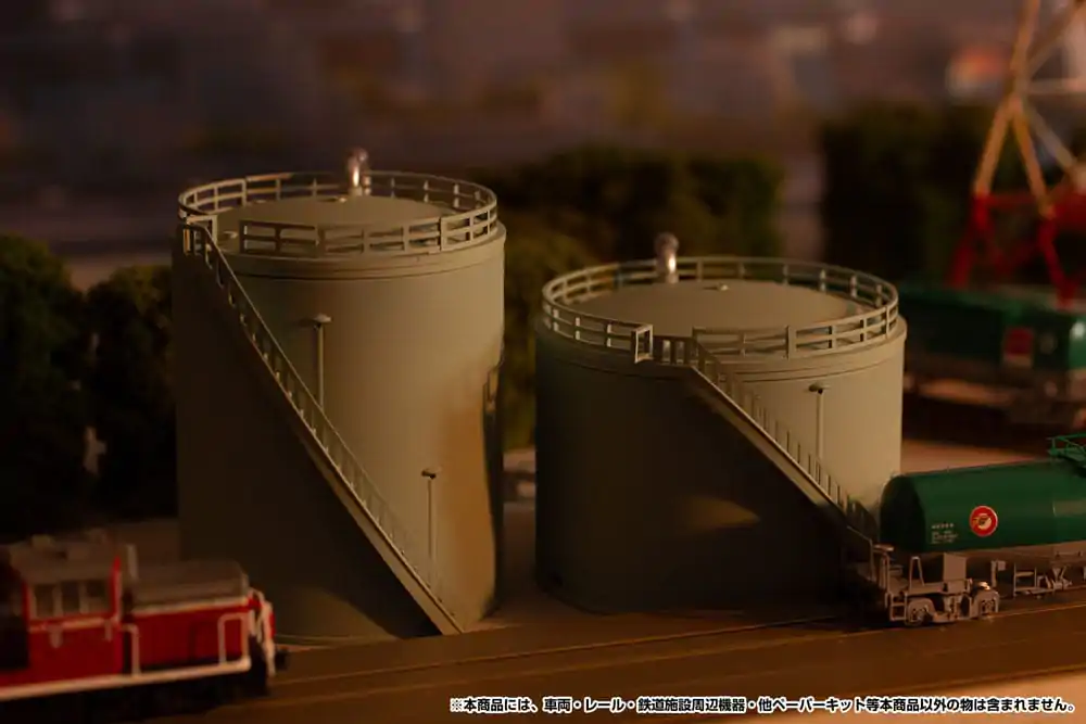 Original Character Structure Plastic Model Kit 1/150 (Storage Tanks) 8 cm Produktfoto