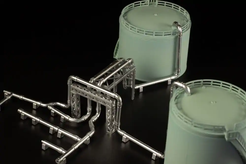 Original Character Structure Plastic Model Kit 1/150 (Storage Tanks) 8 cm Produktfoto