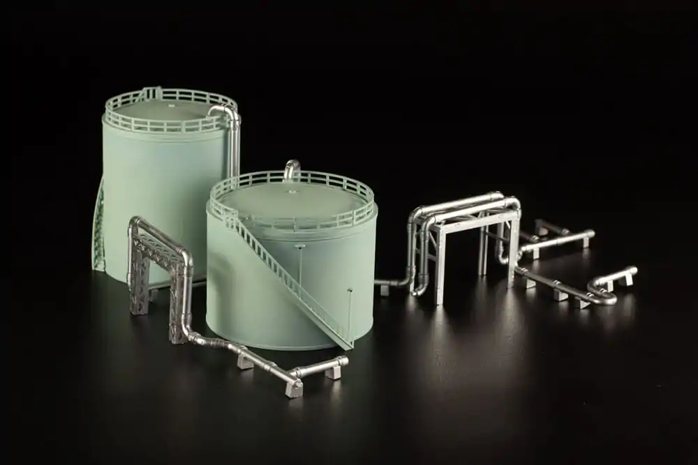 Original Character Structure Plastic Model Kit 1/150 (Storage Tanks) 8 cm Produktfoto