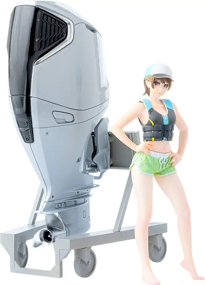 Original Character Plastic Model Kit 1/20 PLAMAX MF-88 minimum factory Minori with Honda BF350 Outboard Engine Produktfoto