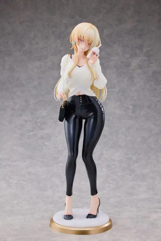 Original Character Figur 1/4 Aoi Koigakubo Illustrated by Fujiko Leather Pants Deluxe Edition 42 cm Produktfoto