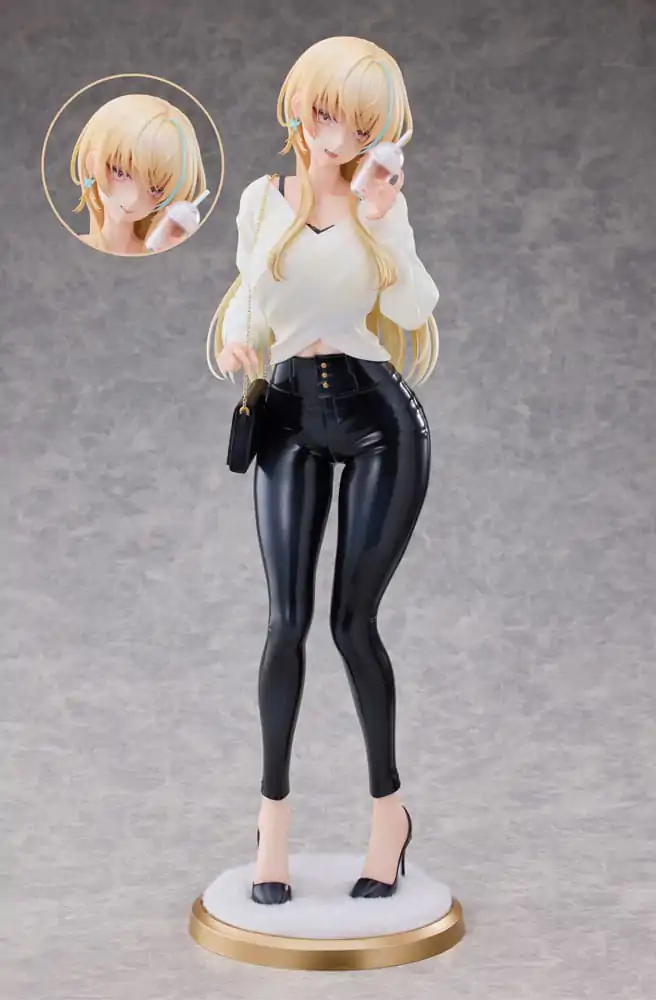 Original Character Figur 1/4 Aoi Koigakubo Illustrated by Fujiko Leather Pants Deluxe Edition 42 cm Produktfoto