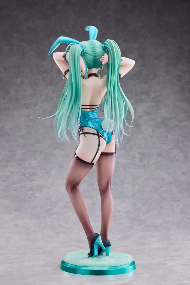 Original Character PVC Statue 1/4 Green Twin Tail Bunny-chan 43 cm Produktfoto