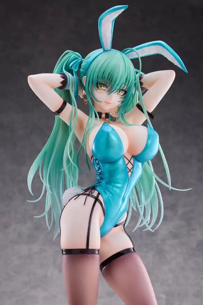 Original Character PVC Statue 1/4 Green Twin Tail Bunny-chan 43 cm Produktfoto