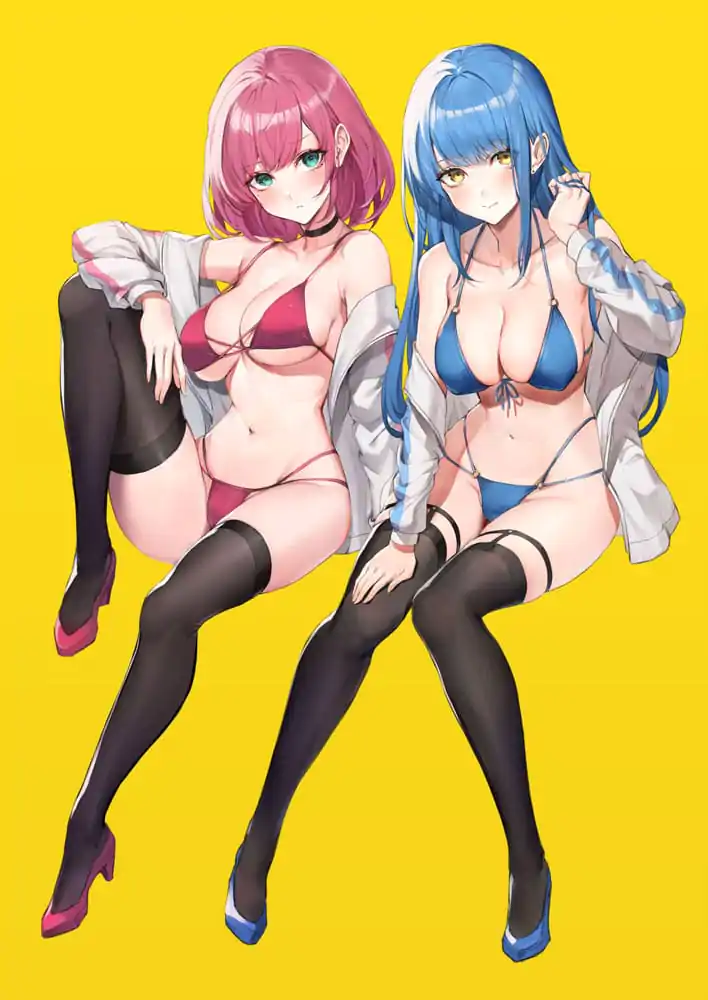 Original Character PVC Statue 1/4 Mary &amp; Ellie 28 cm Produktfoto