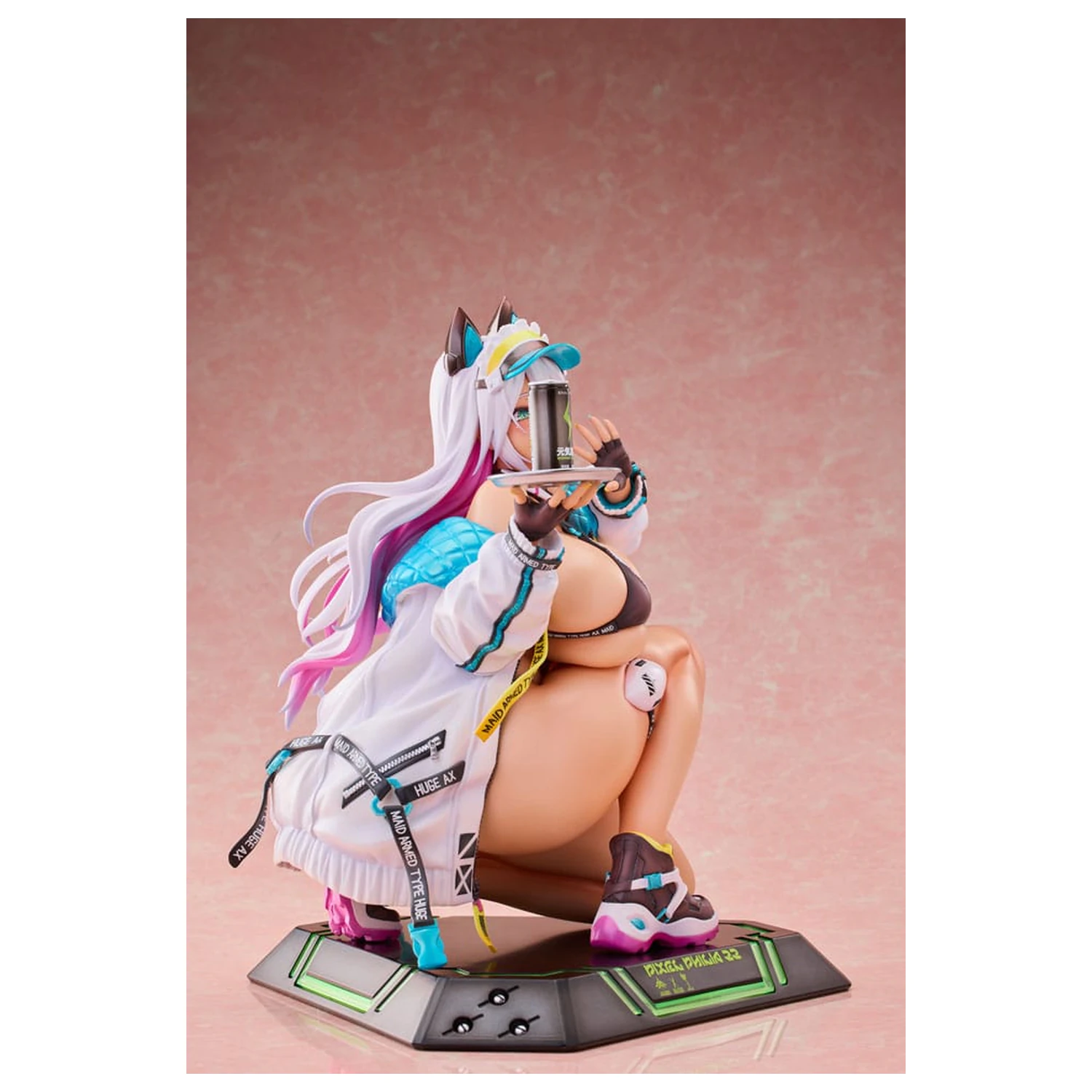 Original Character Statue 1/4 Meido-Busou: Ax Street Ver. 26 Zentimeter Produktfoto