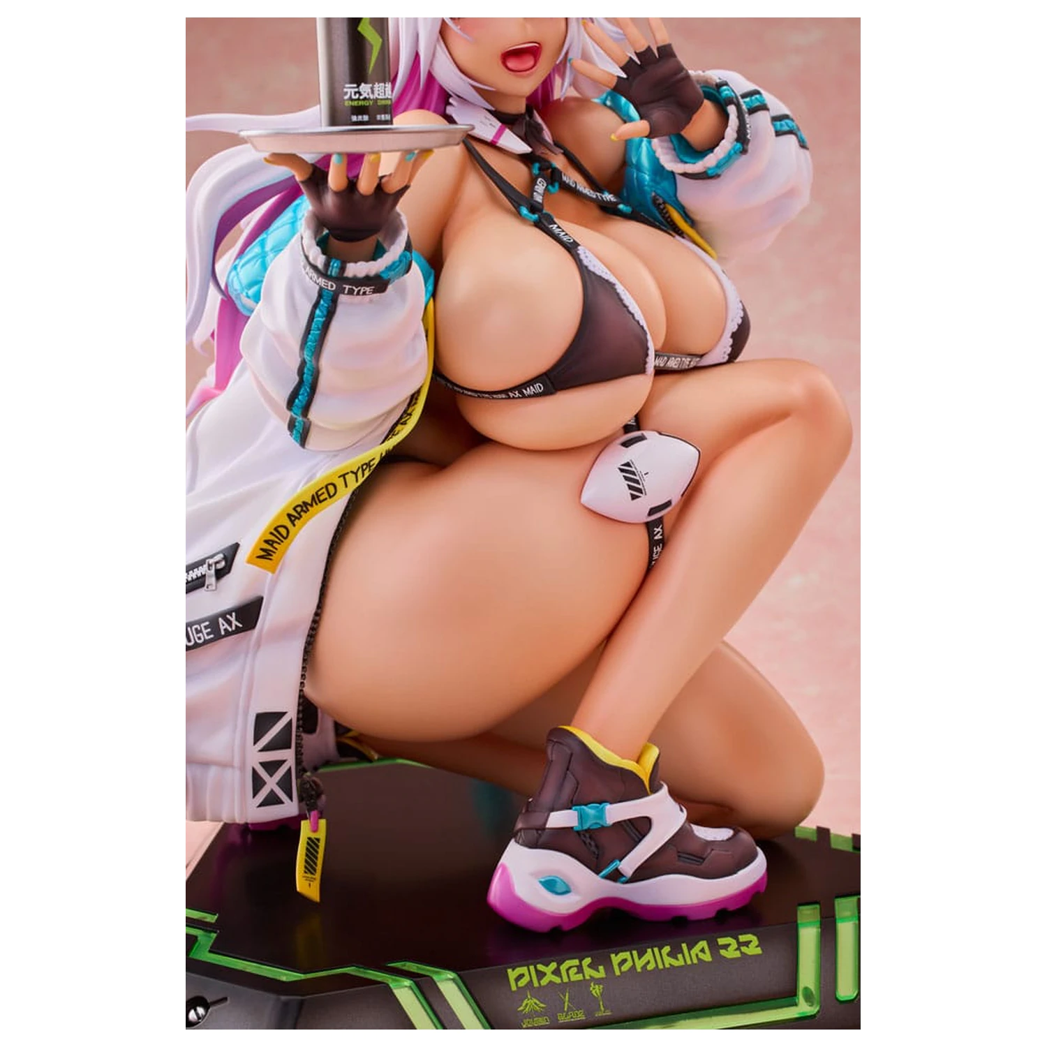 Original Character Statue 1/4 Meido-Busou: Ax Street Ver. 26 Zentimeter Produktfoto