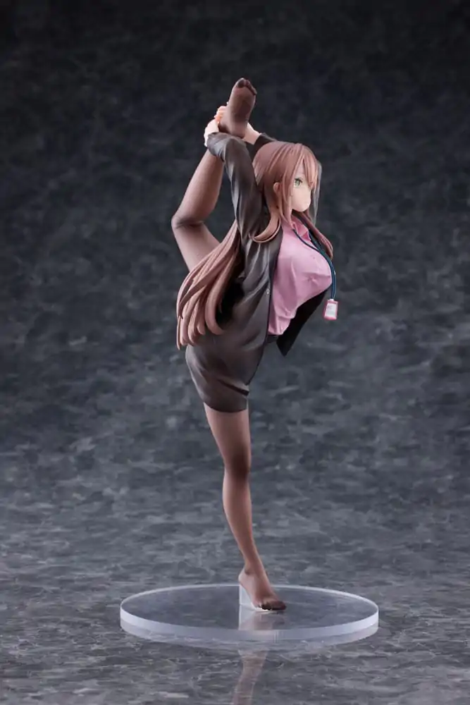 Original Character PVC Statue 1/6 OL-chan Who Doesn't Want to Go to Work Pink Ver. 26 cm Produktfoto