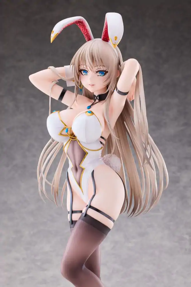 Original Character PVC Statue 1/4 White Bunny Onee-san Illustrated by sakiyamama 43 cm Produktfoto