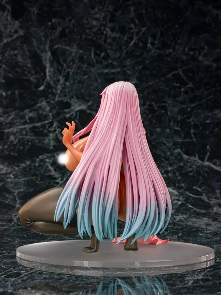 Original Character Statue 1/5.5 Pink Hair-chan Kuro Gal Ver. Original Illustration by NeneneG 21 cm Produktfoto