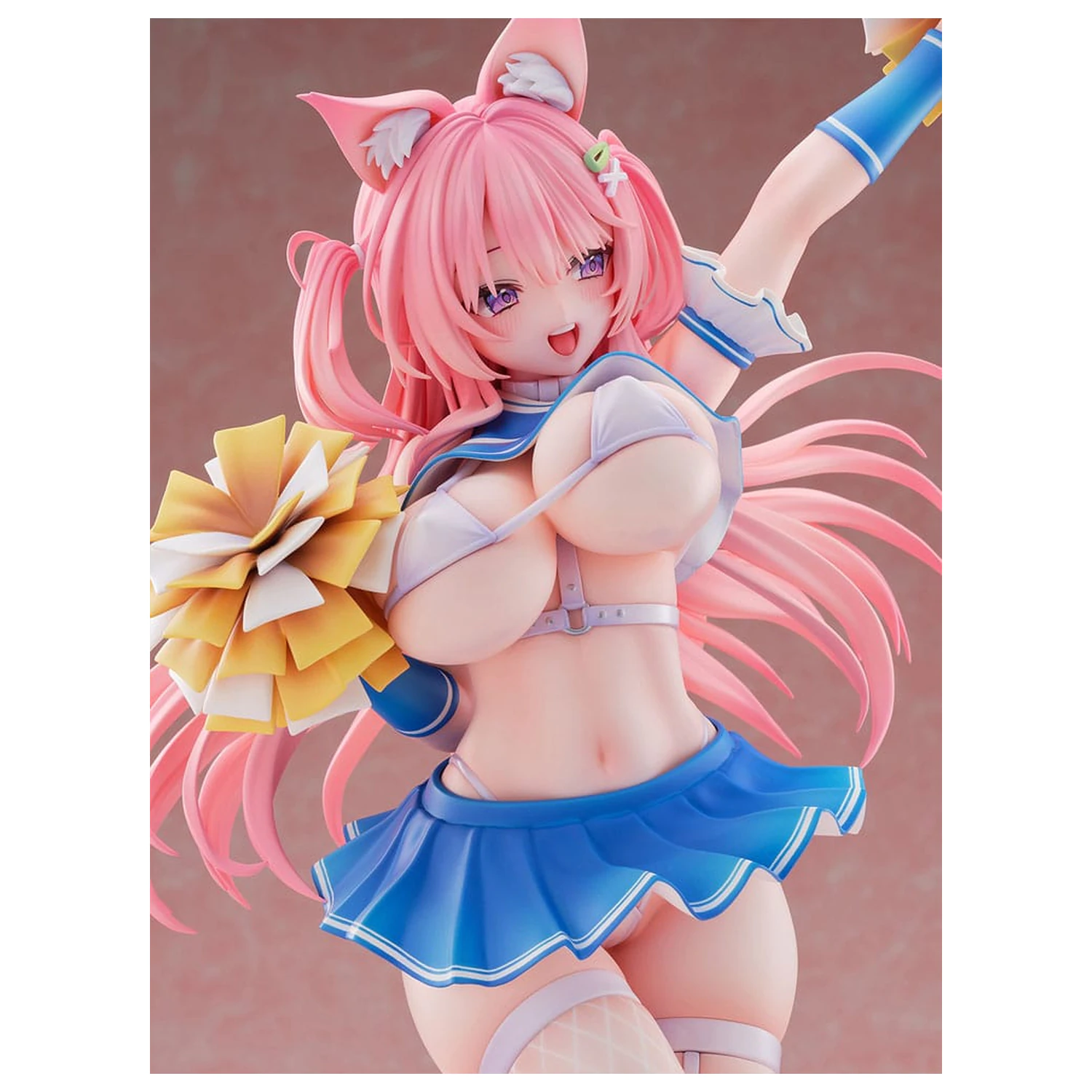 Original Character Statue 1/5 Kemomimi Cheer Girl illustration by Yatanuki Kei DX Version 35 cm Produktfoto