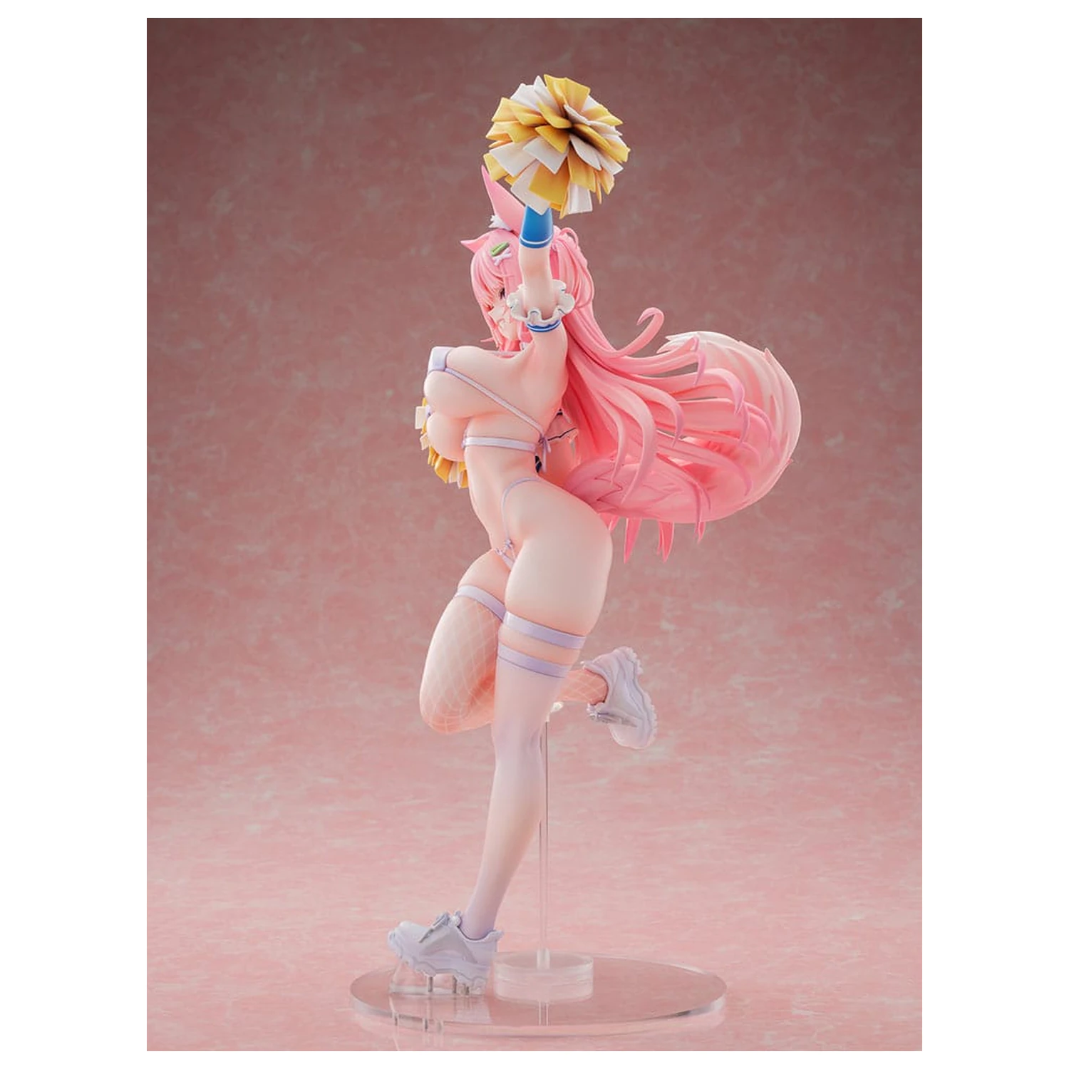 Original Character Statue 1/5 Kemomimi Cheer Girl illustration by Yatanuki Kei DX Version 35 cm Produktfoto