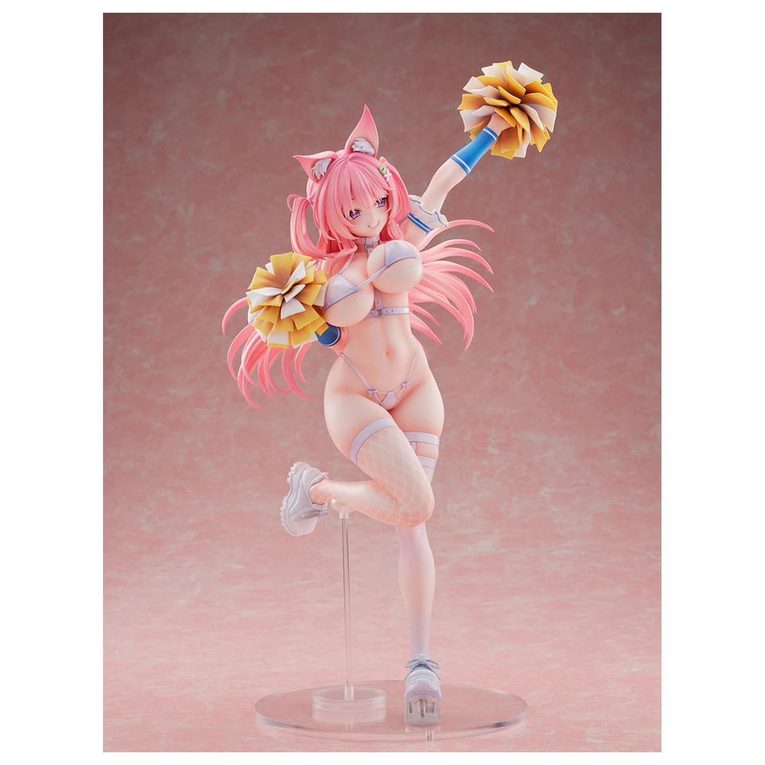 Original Character Statue 1/5 Kemomimi Cheer Girl illustration by Yatanuki Kei DX Version 35 cm Produktfoto