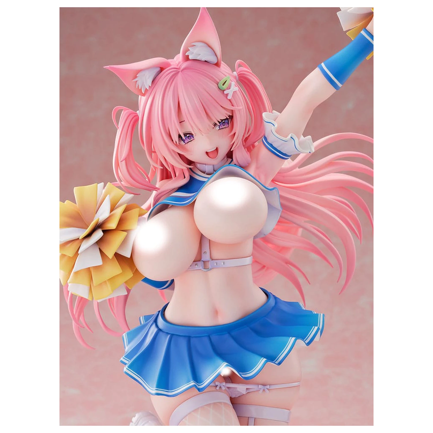 Original Character Statue 1/5 Kemomimi Cheer Girl illustration by Yatanuki Kei DX Version 35 cm Produktfoto