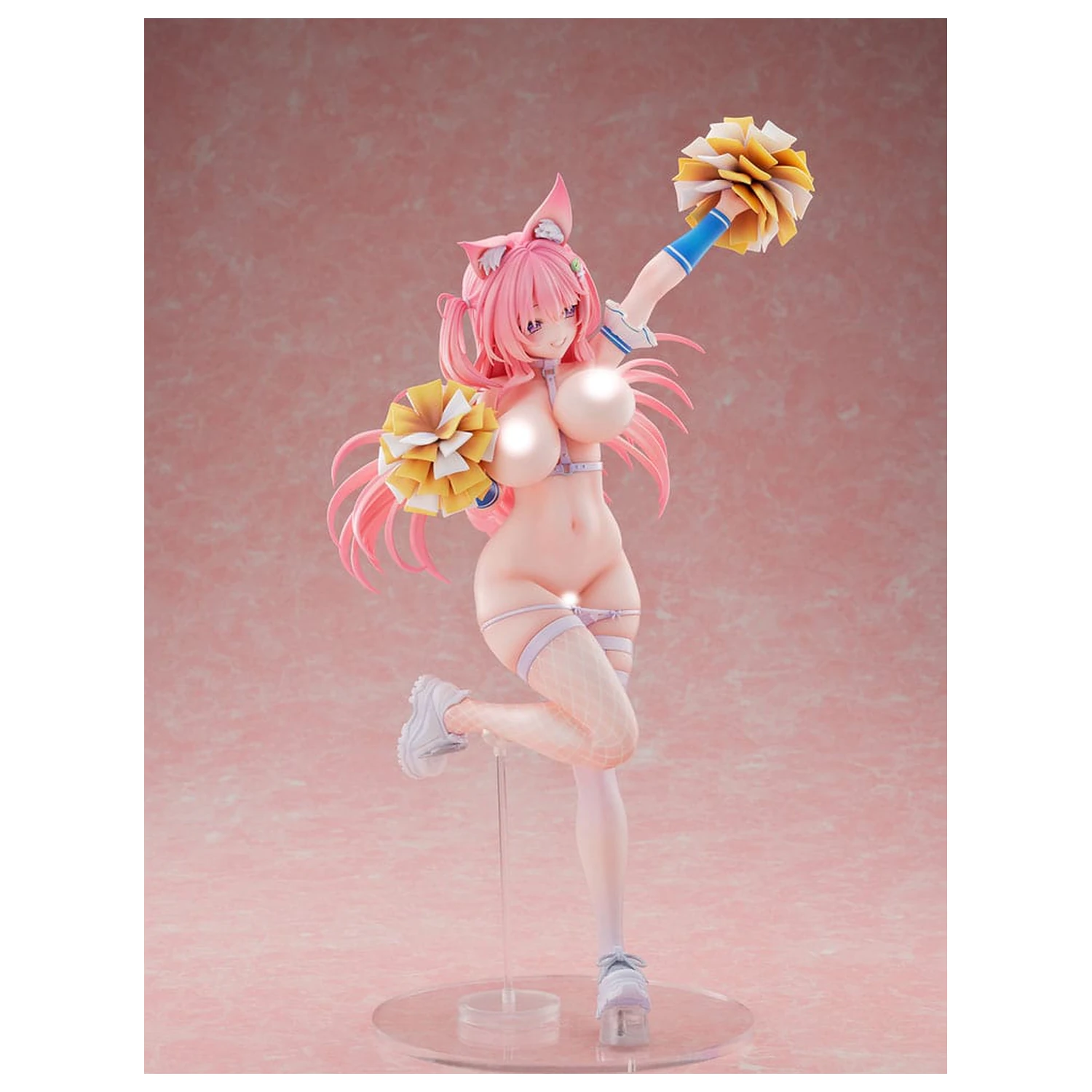 Original Character Statue 1/5 Kemomimi Cheer Girl illustration by Yatanuki Kei DX Version 35 cm Produktfoto