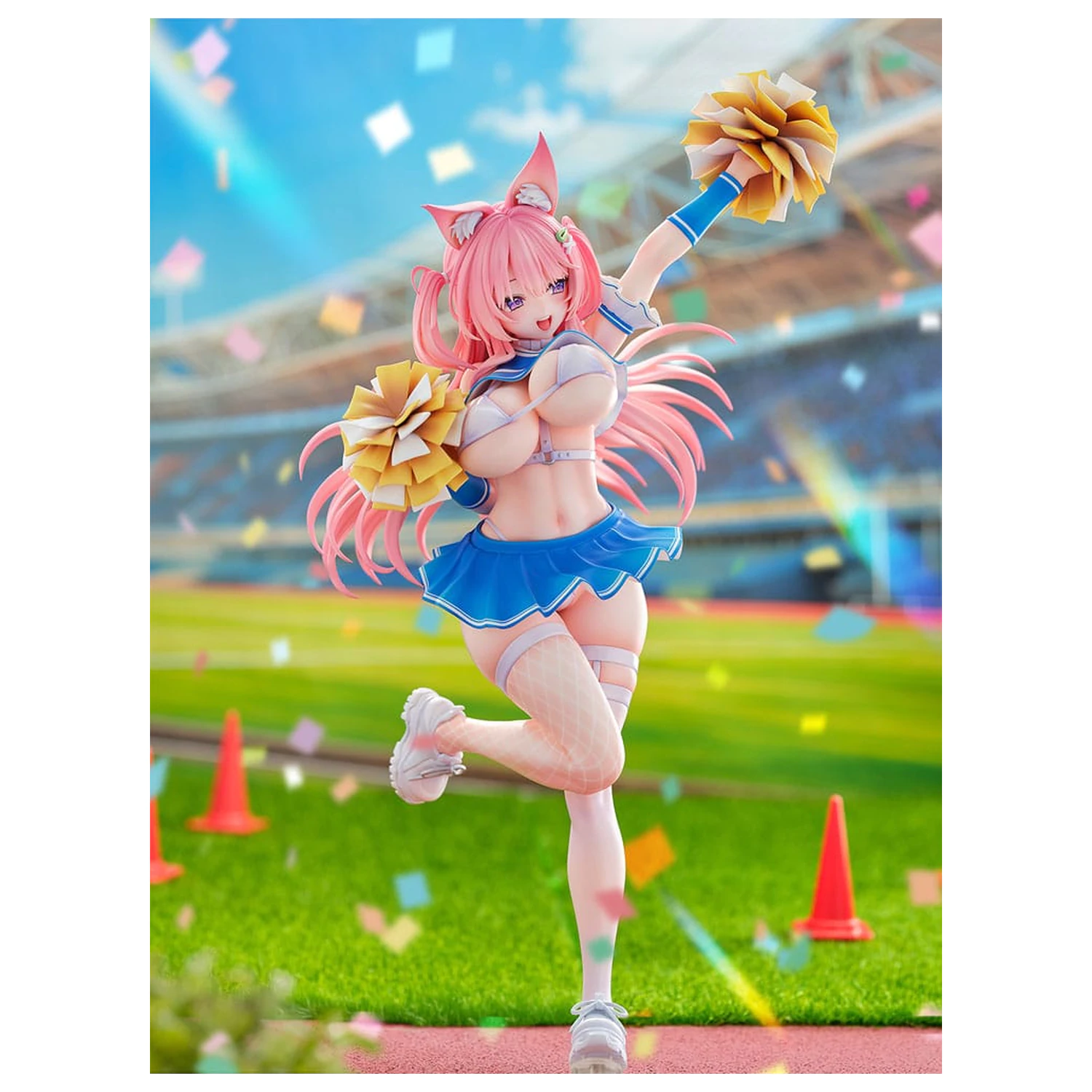 Original Character Statue im Maßstab 1/5 Kemomimi Cheer Girl illustration by Yatanuki Kei 35 cm Produktfoto