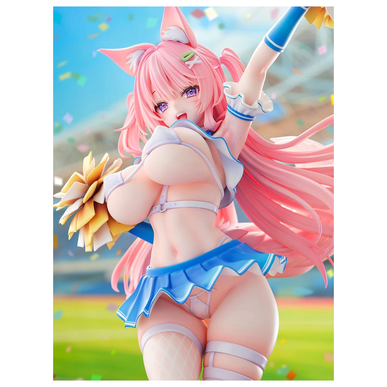 Original Character Statue im Maßstab 1/5 Kemomimi Cheer Girl illustration by Yatanuki Kei 35 cm Produktfoto