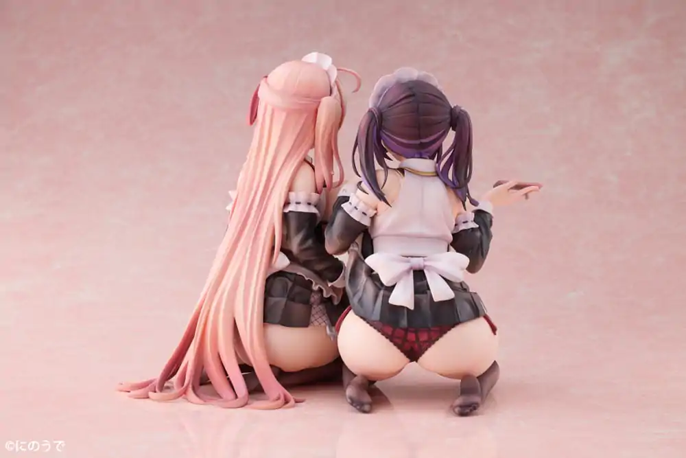 Original Character PVC-Statuen 1/5 2er-Set Koho Miya & Otsuhane Fuwari Illustration von Ninoude 18 cm Produktfoto