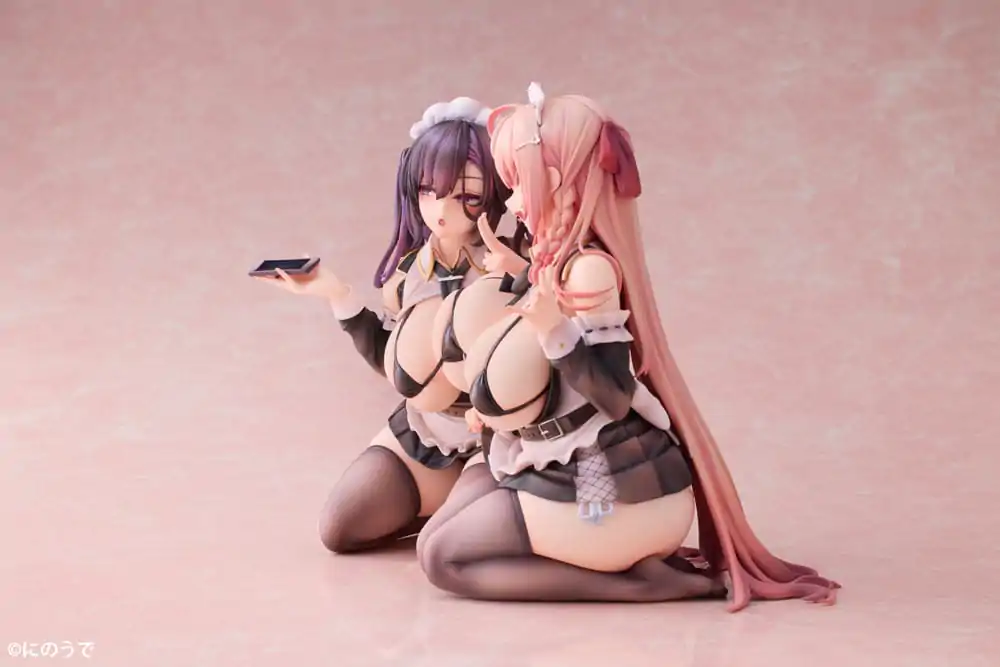 Original Character PVC-Statuen 1/5 2er-Set Koho Miya & Otsuhane Fuwari Illustration von Ninoude 18 cm Produktfoto