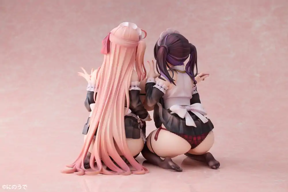 Original Character PVC-Statuen 1/5 2er-Set Koho Miya & Otsuhane Fuwari Illustration von Ninoude 18 cm Produktfoto