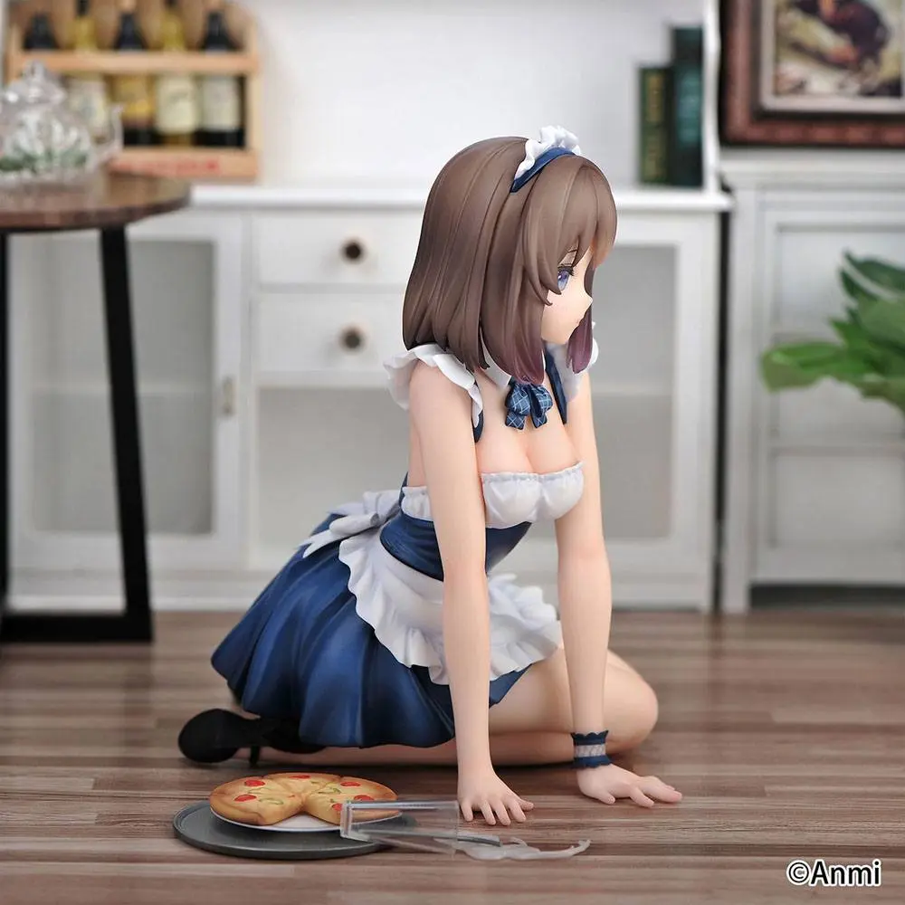 Original Character PVC Statue 1/6 Anmi - Gray Little Duck Maid Ver. 15 cm Produktfoto