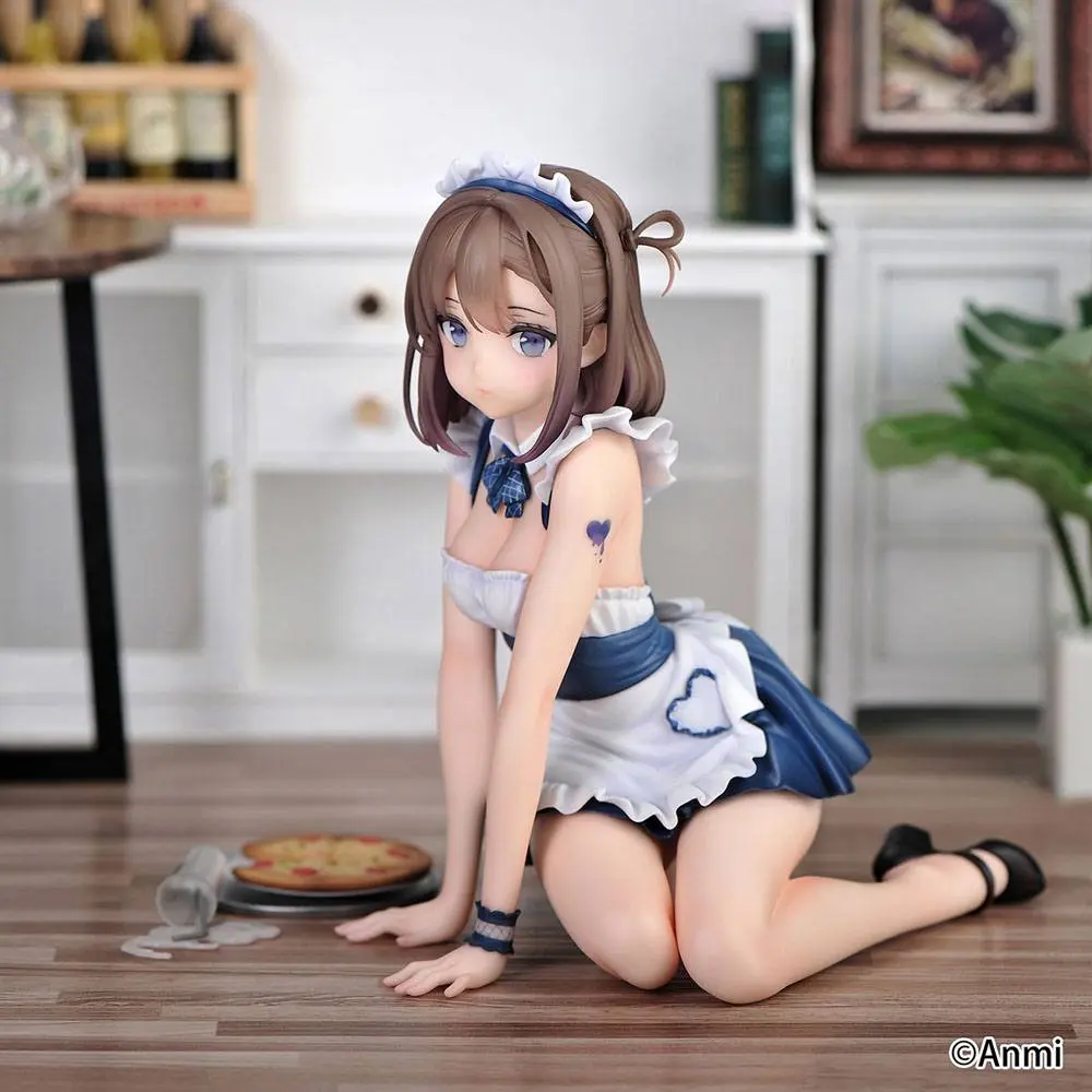 Original Character PVC Statue 1/6 Anmi - Gray Little Duck Maid Ver. 15 cm Produktfoto