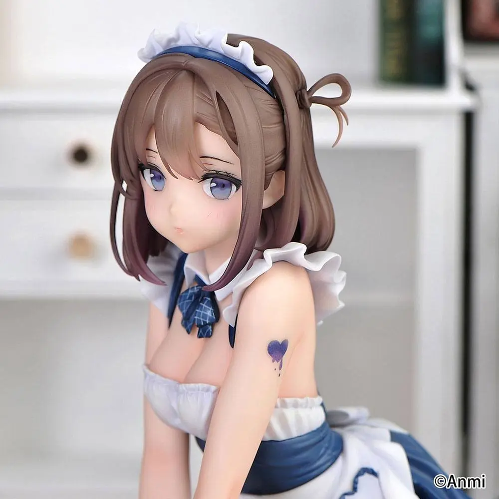 Original Character PVC Statue 1/6 Anmi - Gray Little Duck Maid Ver. 15 cm Produktfoto