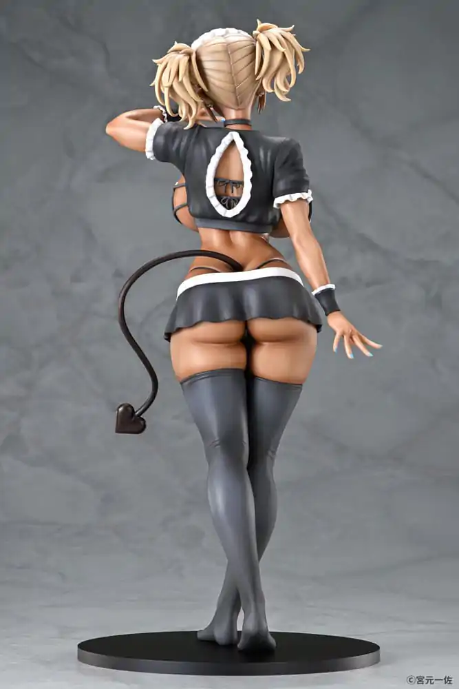 Original Character Statue 1/6 Black Gal Maid Succubus Cocoa 30 cm Produktfoto
