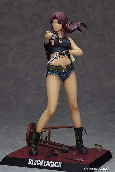 Original Character PVC Statue 1/6 Black Lagoon Revy Two Hand 2022 Ver. B 26 cm Produktfoto