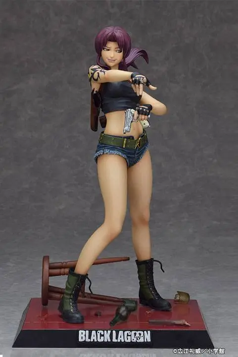 Original Character PVC Statue 1/6 Black Lagoon Revy Two Hand 2022 Ver. B 26 cm Produktfoto